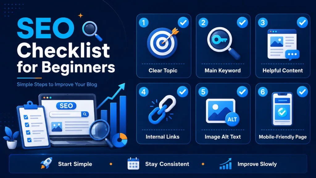 SEO checklist for beginners