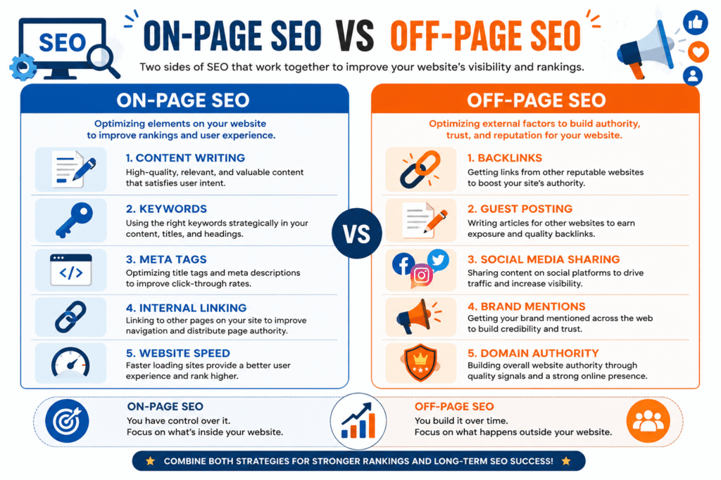 On-Page-VS-Off-Page-SEO