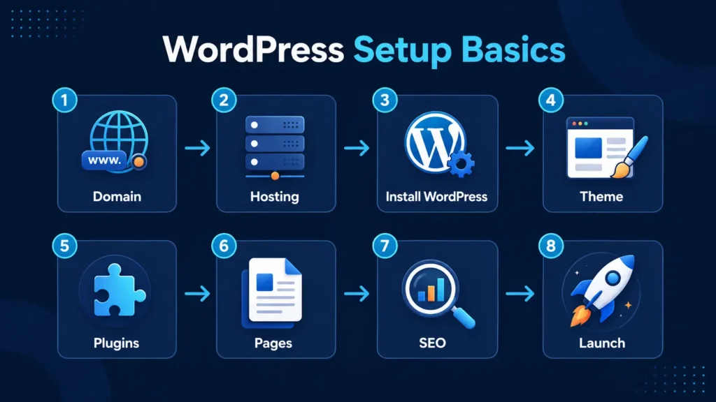 WordPress setup guide for beginners
