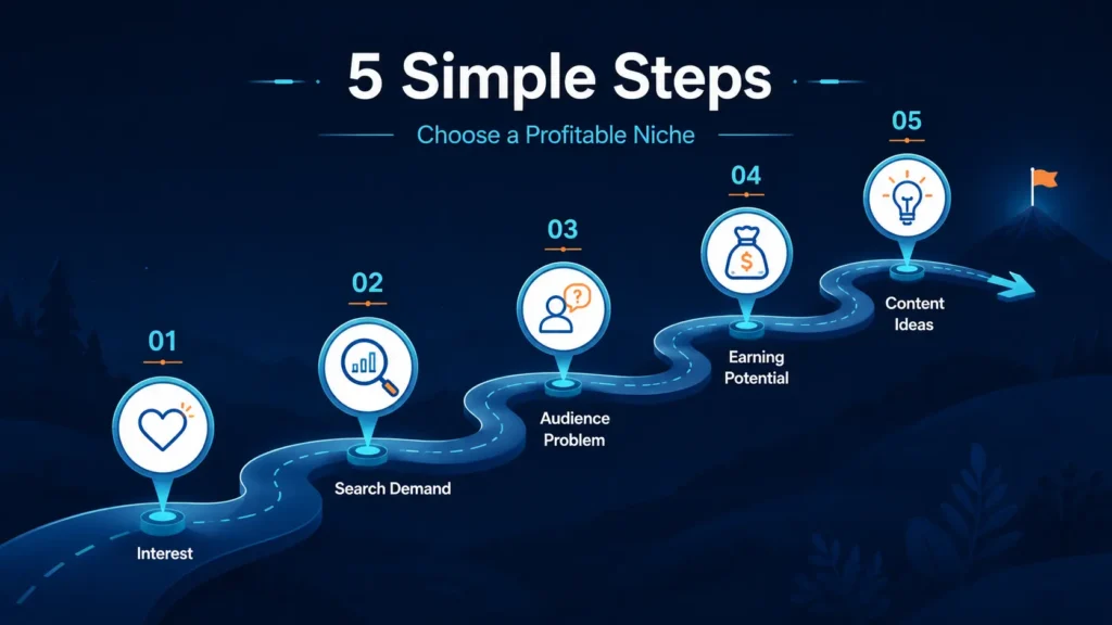 profitable blogging niche formula