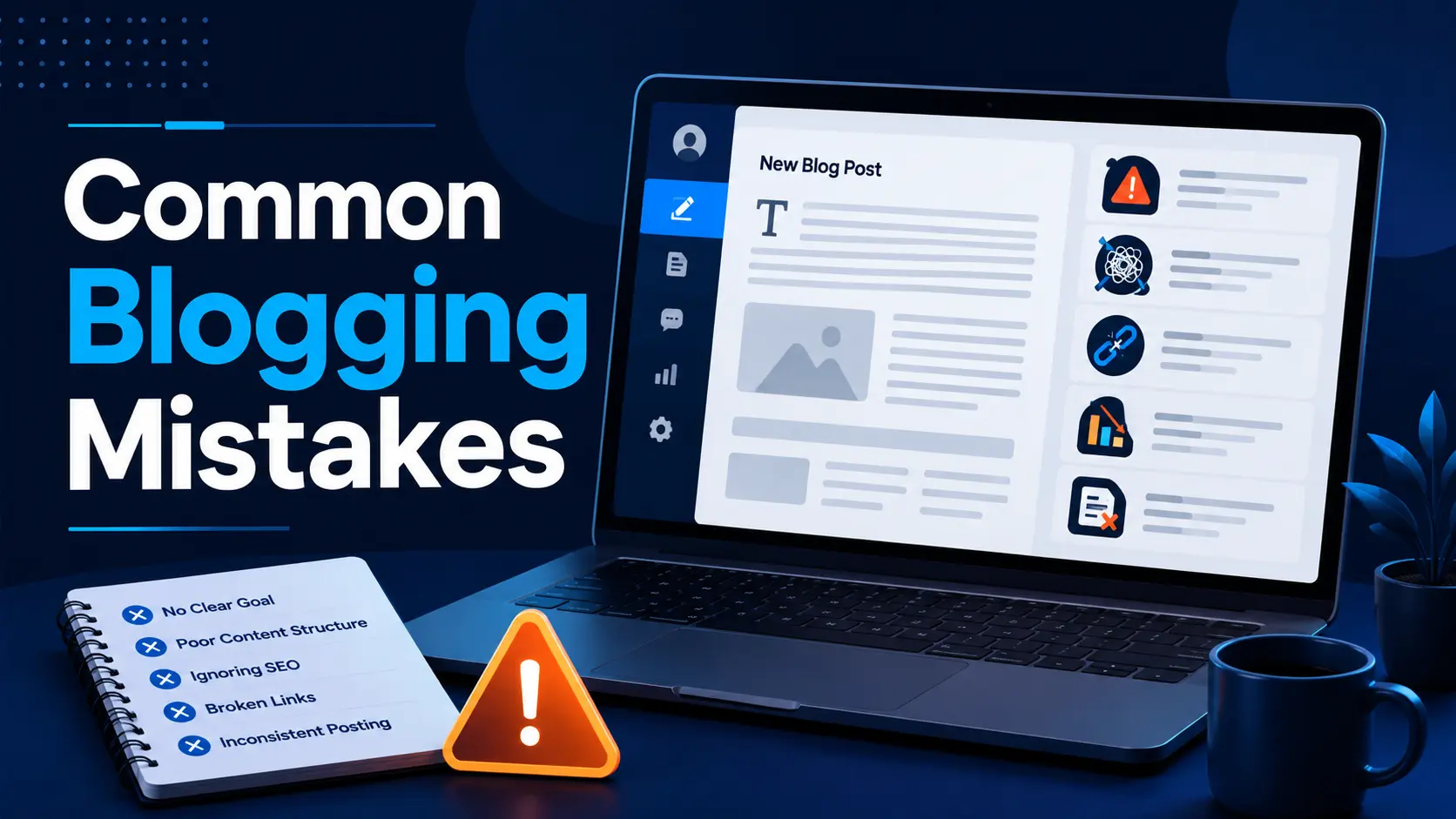 common blogging mistakes beginners make