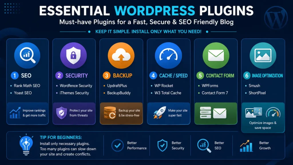 essential WordPress plugins for beginners