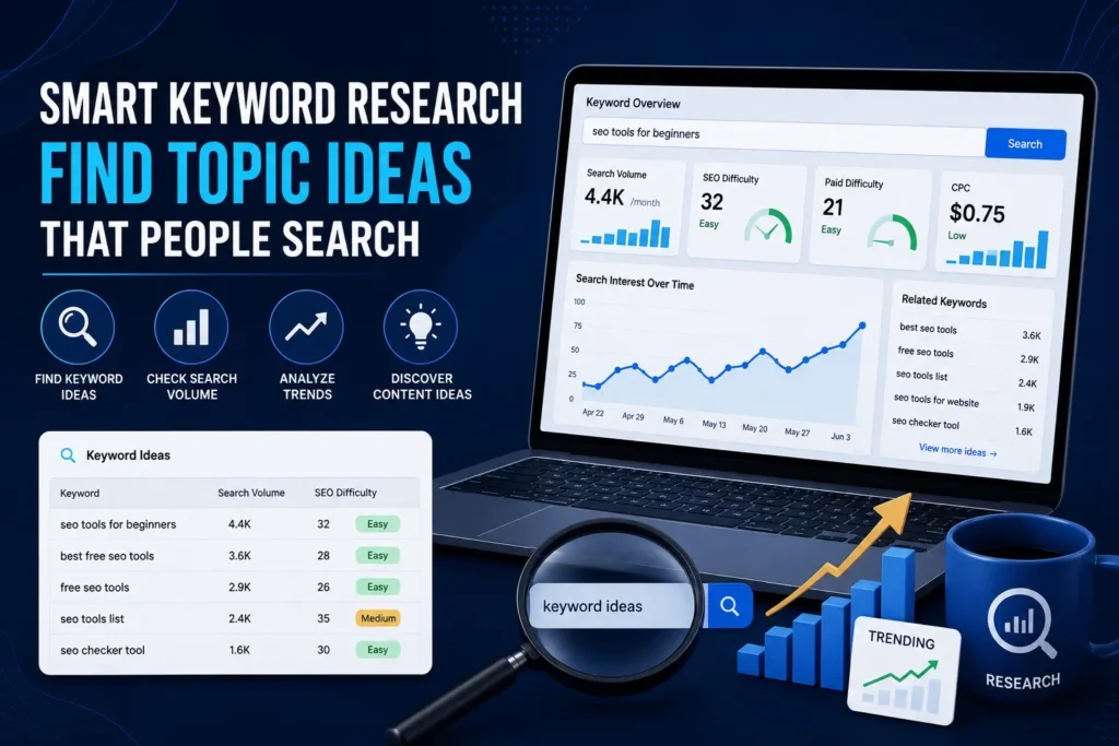 free keyword research tools for beginners