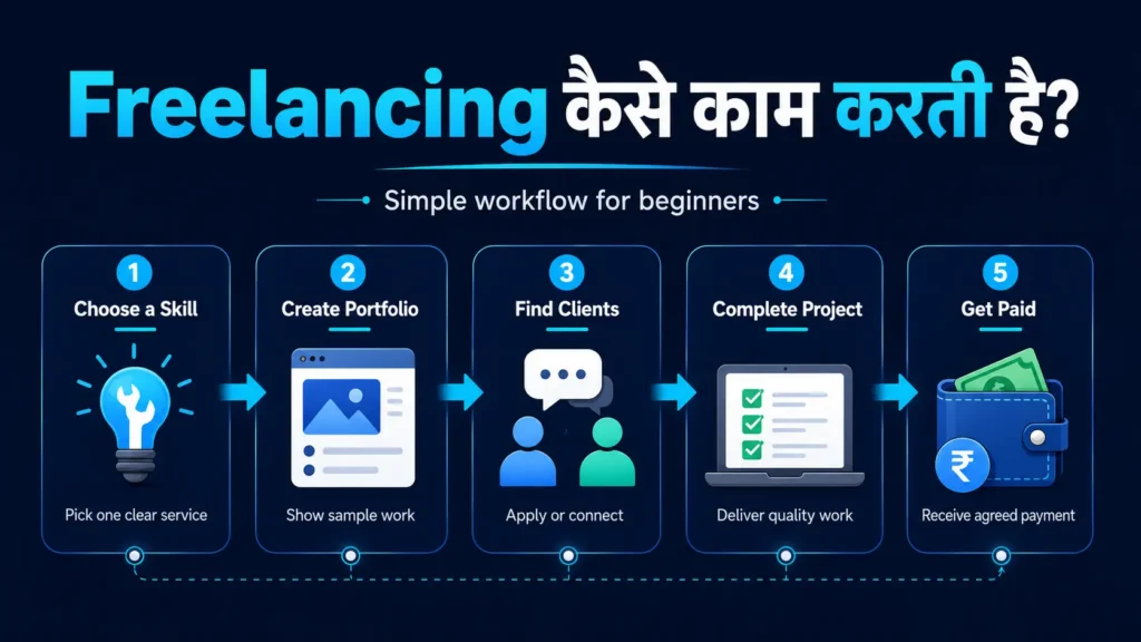 Freelancing step by step process