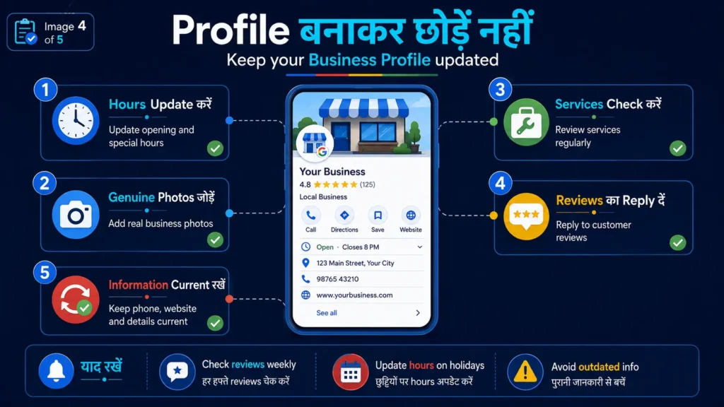 Google Business Profile management checklist