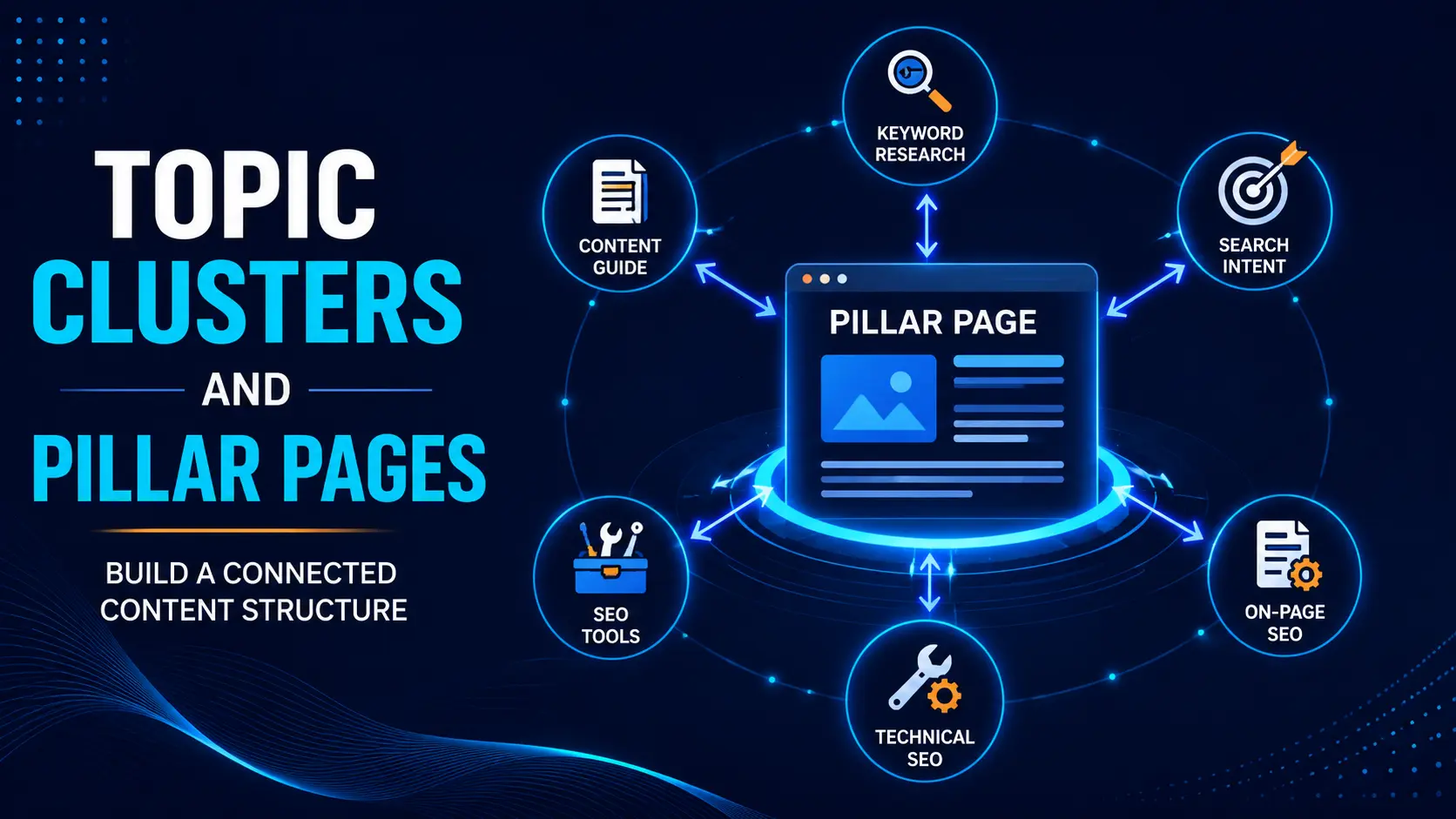 Topic clusters and pillar pages